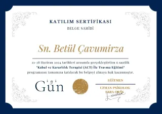 Psk. Betül Yüksel Çavumirza profilinde yer alan galeri fotoğrafı.