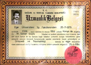Uzm. Dr. Soner Güçlü profilinde yer alan galeri fotoğrafı.