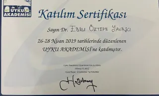 Uzm. Dr. Ebru Öztepe Yavaşcı profilinde yer alan galeri fotoğrafı.