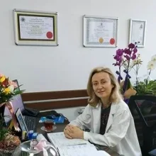 Op. Dr. Şahnur Güler — Kulak Burun Boğaz, İstanbul. Portre fotoğrafı.