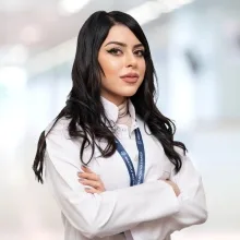 Dyt. Gizem Darçın — Diyetisyen, Antalya. Portre fotoğrafı.