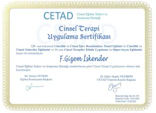 Uzm. Dr. Gizem İskender profilinde yer alan galeri fotoğrafı.