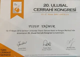 Prof. Dr. Yusuf Yağmur profilinde yer alan galeri fotoğrafı.