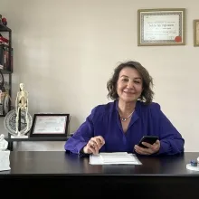 Dr. Selen Dağıstan Namlı — Aile Danışmanlığı, Yenimahalle, Ankara. Portre fotoğrafı.