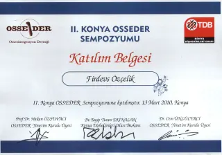 Dt. Firdevs Özçelik profilinde yer alan galeri fotoğrafı.
