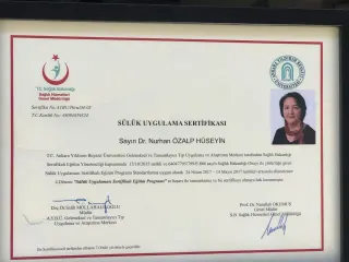 Dr. Nurhan Özalp Hüseyin profilinde yer alan galeri fotoğrafı.