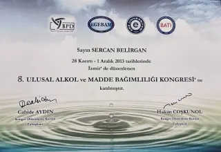 Uzm. Dr. Sercan Belirgan profilinde yer alan galeri fotoğrafı.