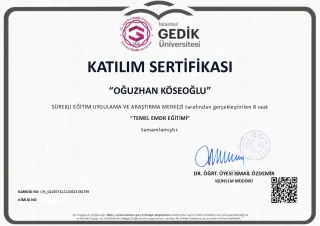 Uzm. Dkt. Oğuzhan Köseoğlu profilinde yer alan galeri fotoğrafı.