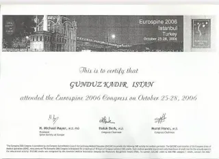 Op. Dr. Gündüz Kadir İstan profilinde yer alan galeri fotoğrafı.