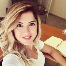 Dyt. Kıymet Sağlam Çetin — Diyetisyen, Çanakkale. Portre fotoğrafı.