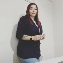 Psk. Gizem Aybike Şahin — Psikoloji. Portre fotoğrafı.
