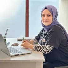Fzt. Esra Horoz — Fizyoterapi Ve Rehabilitasyon, Ankara. Portre fotoğrafı.