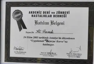 Uzm. Dr. Ali Bacanlı profilinde yer alan galeri fotoğrafı.