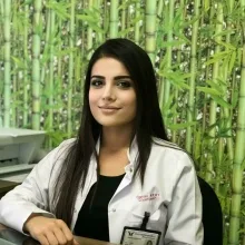 Dyt. Cansu Akay Başderici — Diyetisyen, Şehitkamil, Gaziantep. Portre fotoğrafı.