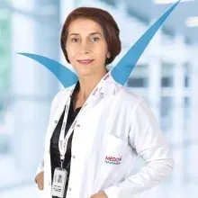 Uzm. Dr. Fatma Kaçar — Enfeksiyon Hastalıkları, Selçuklu, Konya. Portre fotoğrafı.