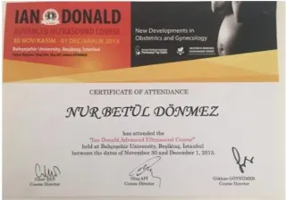 Uzm. Dr. Nur Betül Tekiner profilinde yer alan galeri fotoğrafı.