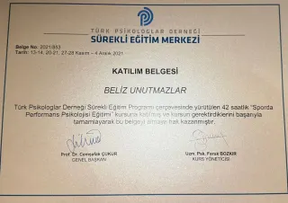 Kl. Psk. Beliz Unutmazlar profilinde yer alan galeri fotoğrafı.
