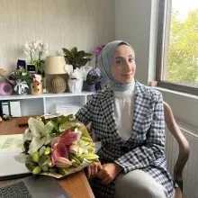 Dyt. Yasemin Kasap — Diyetisyen, Samsun. Portre fotoğrafı.