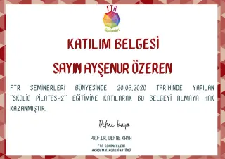 Uzm. Fzt. Ayşenur Özeren profilinde yer alan galeri fotoğrafı.