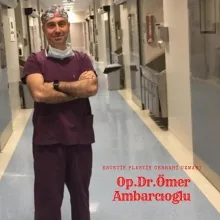 Op. Dr. Ömer Ambarcıoğlu — Plastik Rekonstrüktif Ve Estetik Cerrahi, Trabzon. Portre fotoğrafı.