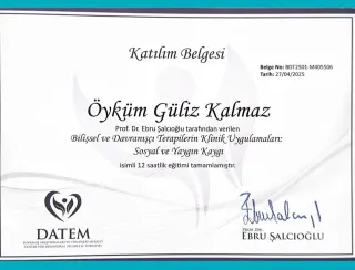 Psk. Öyküm Güliz Kalmaz profilinde yer alan galeri fotoğrafı.