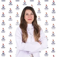 Dr. Öğr. Üyesi Duygu Alime Türk — Şehitkamil, Gaziantep. Portre fotoğrafı.