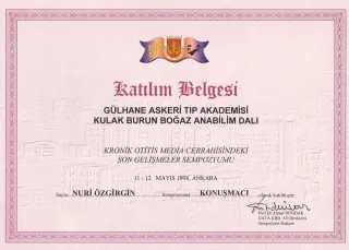 Prof. Dr. Nuri Özgirgin profilinde yer alan galeri fotoğrafı.