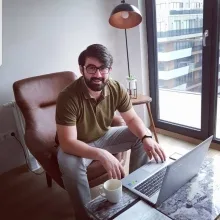 Psk. Halil İbrahim Dalman. Portre fotoğrafı.