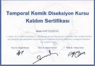 Prof. Dr. Nuri Özgirgin profilinde yer alan galeri fotoğrafı.