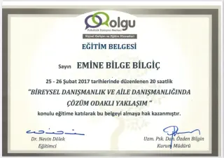 Uzm. Psk. Bilge Yar profilinde yer alan galeri fotoğrafı.