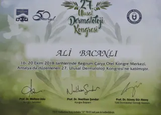 Uzm. Dr. Ali Bacanlı profilinde yer alan galeri fotoğrafı.