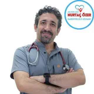 Uzm. Dr. Nurtaç Özer — Kardiyoloji, Ankara. Portre fotoğrafı.