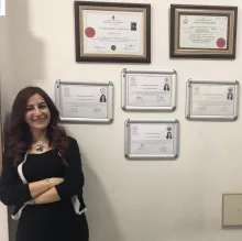 Uzm. Dr. Ayşegül Kılıçarslan — Fiziksel Tıp Ve Rehabilitasyon, Ankara. Portre fotoğrafı.