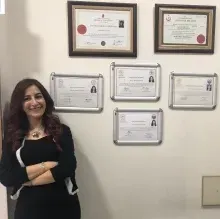 Uzm. Dr. Ayşegül Kılıçarslan — Fiziksel Tıp Ve Rehabilitasyon, Ankara. Portre fotoğrafı.