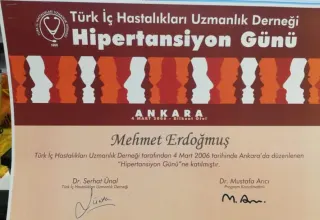 Uzm. Dr. Mehmet Erdoğmuş profilinde yer alan galeri fotoğrafı.