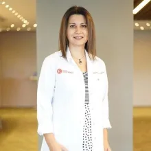 Uzm. Dr. Tuba Coşkun Falay — Göğüs Hastalıkları, Şişli, İstanbul. Portre fotoğrafı.