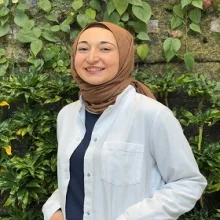 Dyt. İrem Hatice Çetin — Diyetisyen, İstanbul. Portre fotoğrafı.