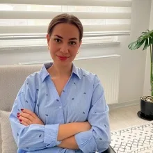 Kl. Psk. Ayşe Pelin Erol Demircioğlu — Psikoloji, Bursa. Portre fotoğrafı.