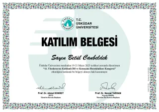 Dkt. Betül Canbeldek profilinde yer alan galeri fotoğrafı.