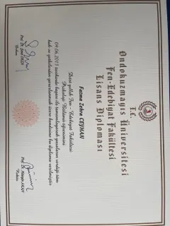 Kl. Psk. Fatma Zehra Ceyhan Uzun profilinde yer alan galeri fotoğrafı.