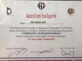 Op. Dr. Aysu Nida Dai profilinde yer alan galeri fotoğrafı.