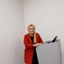 Dyt. Merve Sayar — Diyetisyen, Hatay. Portre fotoğrafı.