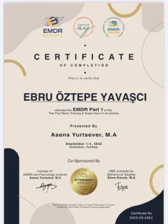 Uzm. Dr. Ebru Öztepe Yavaşcı profilinde yer alan galeri fotoğrafı.