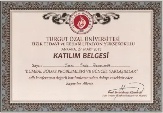 Uzm. Fzt. Seda Türkyılmaz profilinde yer alan galeri fotoğrafı.