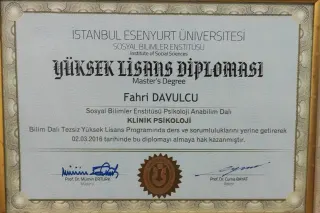 Dr. Fahri Davulcu profilinde yer alan galeri fotoğrafı.