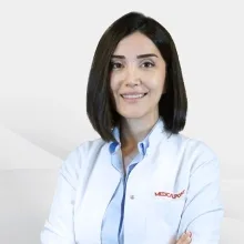 Uzm. Dr. Sidar Burcu Ateş Demiroğlu — Fiziksel Tıp Ve Rehabilitasyon, Şehitkamil, Gaziantep. Portre fotoğrafı.