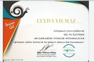 Dkt. Ceyda Yılmaz profilinde yer alan galeri fotoğrafı.