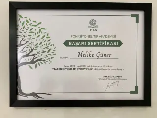 Dyt. Melike Güner profilinde yer alan galeri fotoğrafı.