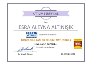 Dkt. Esra Aleyna Altınışık Yıldırım profilinde yer alan galeri fotoğrafı.