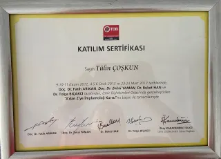 Dt. Tülin Coşkun profilinde yer alan galeri fotoğrafı.